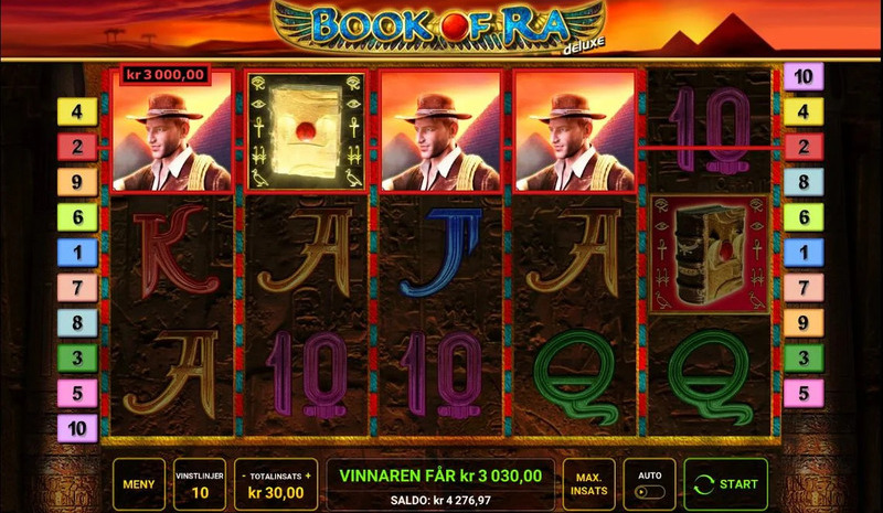 Book of ra deluxe Processo di gioco